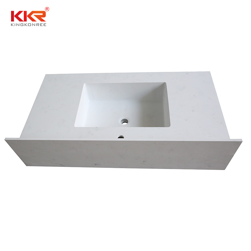 Grey Solid Surface Grey Countertops Bathroom Solid Surface Vanity Top