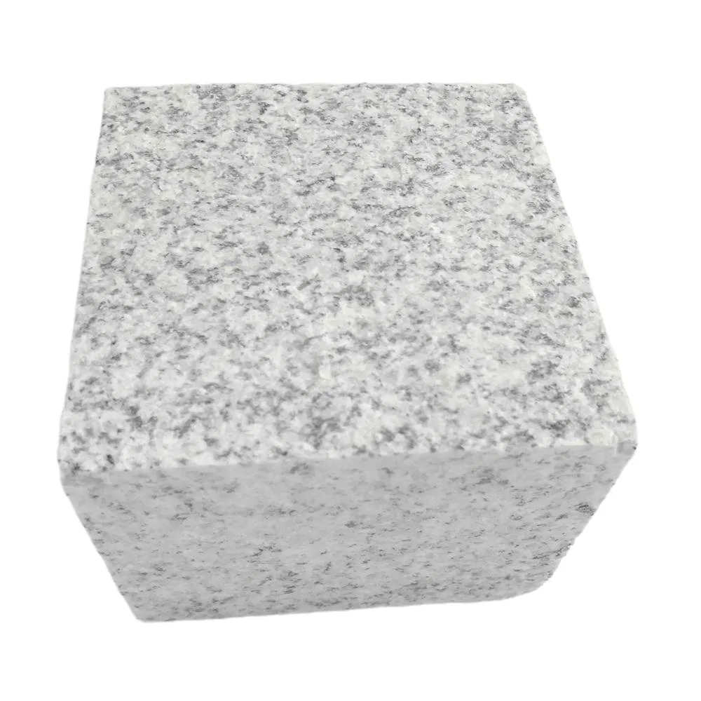 G603 Granite Flamed Cobblestone for Outdoor Paving