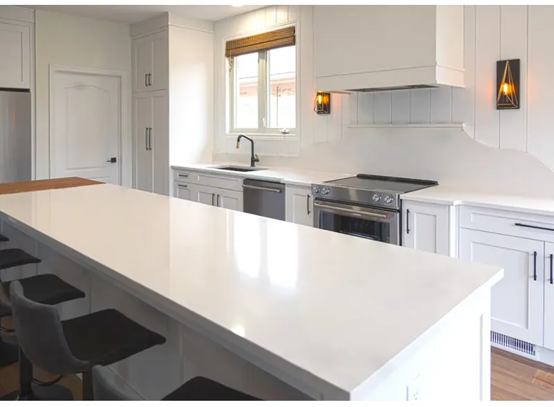 Pure White Quartz Stone 2