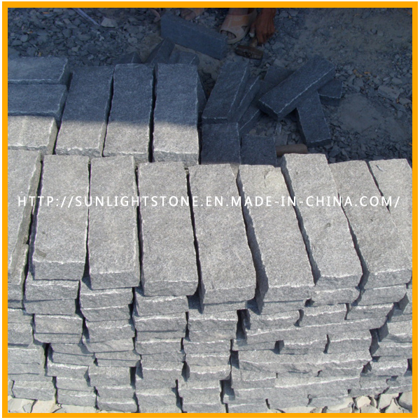 Natural Fan Shape Colorful Cobble/Paving Stone on Mesh for Exterior Garden Landscape and Patio