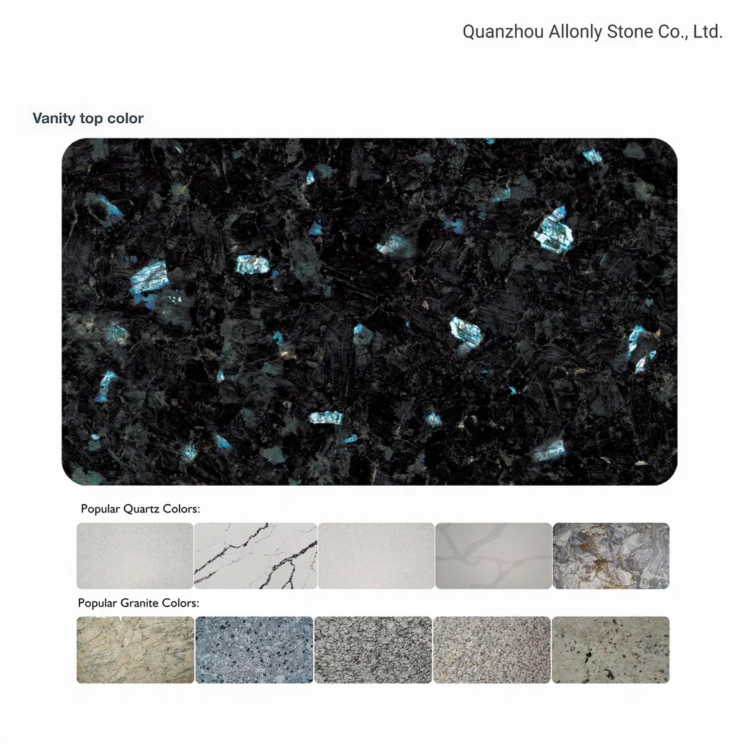 Blue Pearl Granite Bathroom Vanity Top