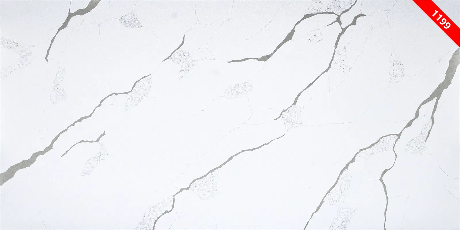 Artificial Stone Polished/Honed Black/White/Beige/Grey/Gold Calacatta Flutter Quartz for Interiors/Indoor Slabs/Kitchen/Bathroom/Vanity Countertops/Top