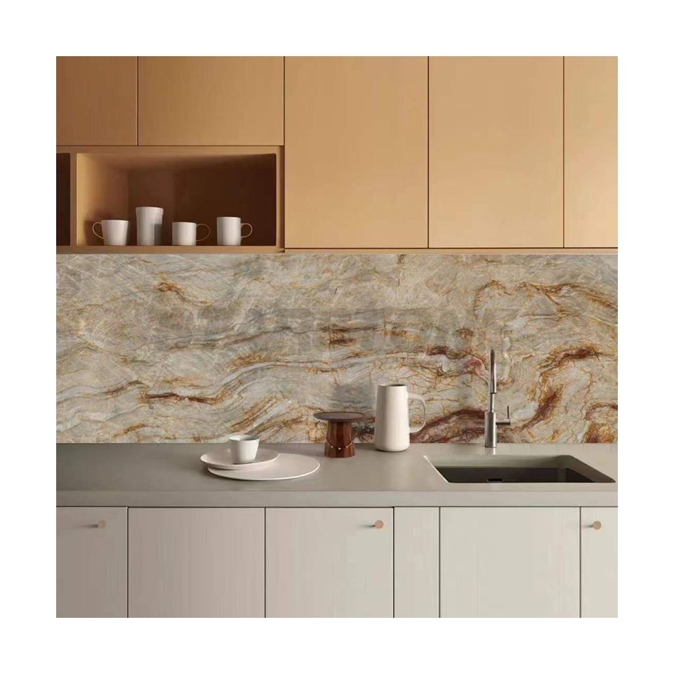 Starstone Factory Price Luxury Style Customize Size Natural Quartzite Kitchen Decoration Countertop Island