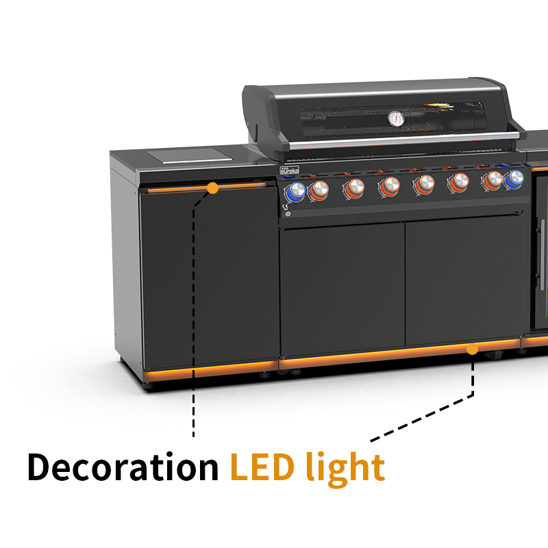 Small Outdoor Grill Cabinets with Removable Countertop for Small Spaces