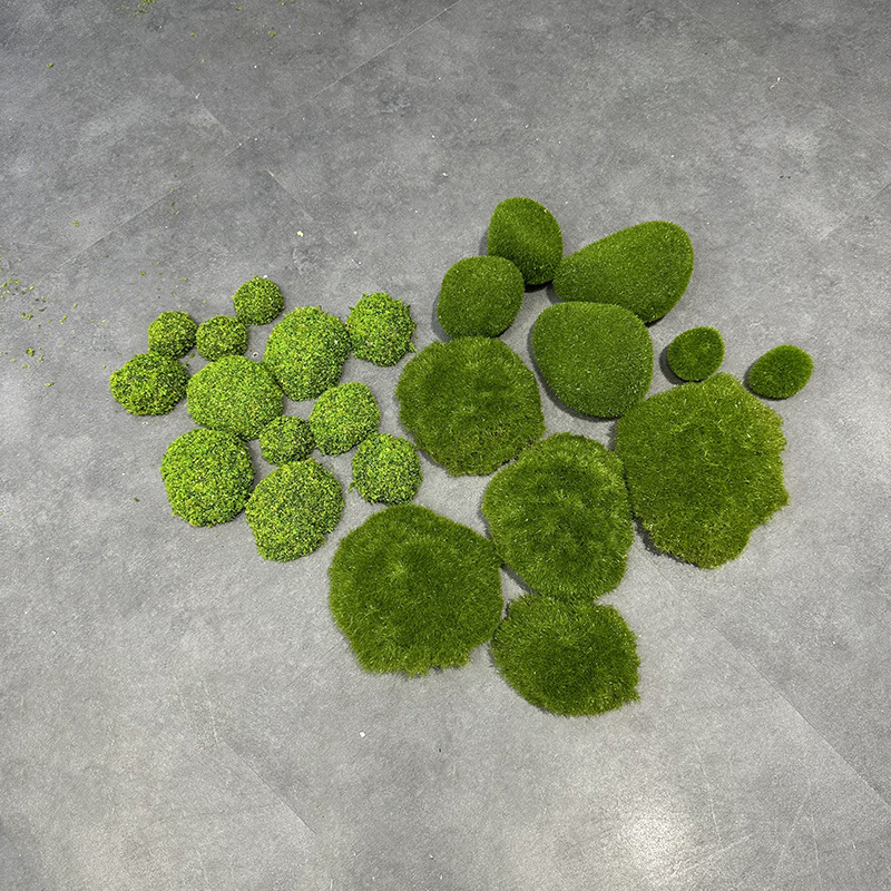 Diverse Artificial Moss Rocks for Floral Arrangements Gardens Hotel Mall Window Crafting Deco