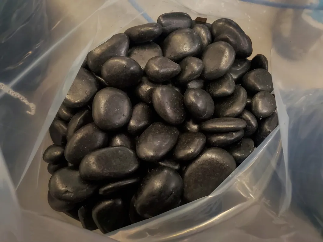 Mixed Colorful Natural Polished Pebble Garden Pebbles Stone