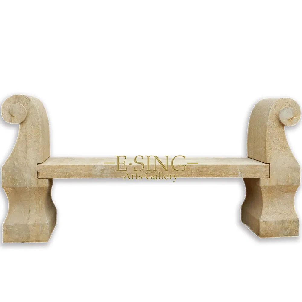 Garden Decoration Antique Stone Bench