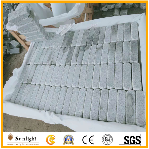 Natural Yellow/Grey/Red/Black/Pink/Granite/Marble/Limestone/Basalt Flamed/Honed/Tumbled Finish Cobblestone/Paving Stone for Garden Stepping/Landscape