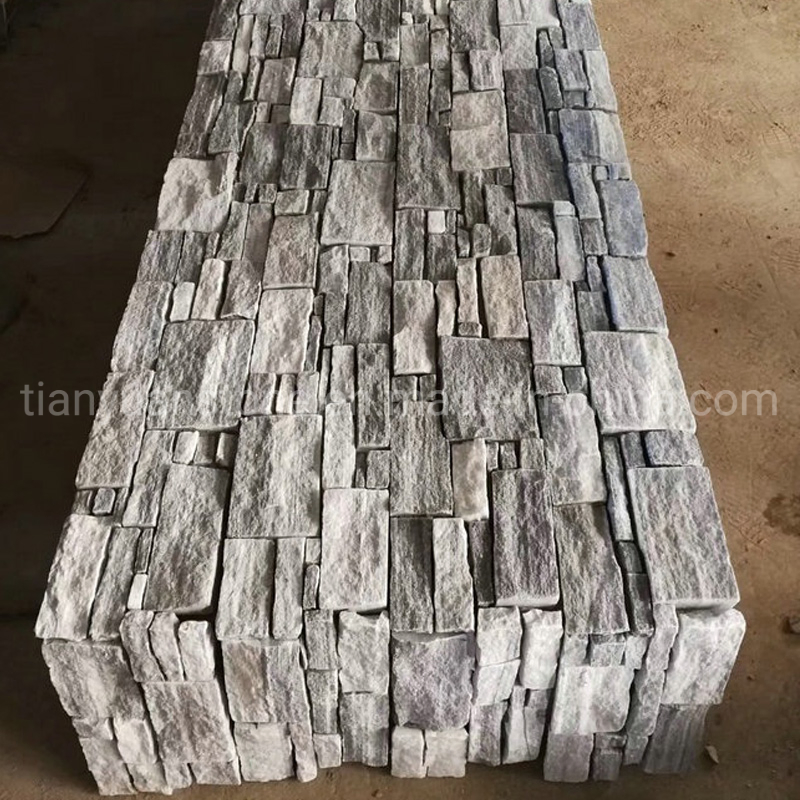 Slate Stacked Stone Panel for Retaining Wall Decoration