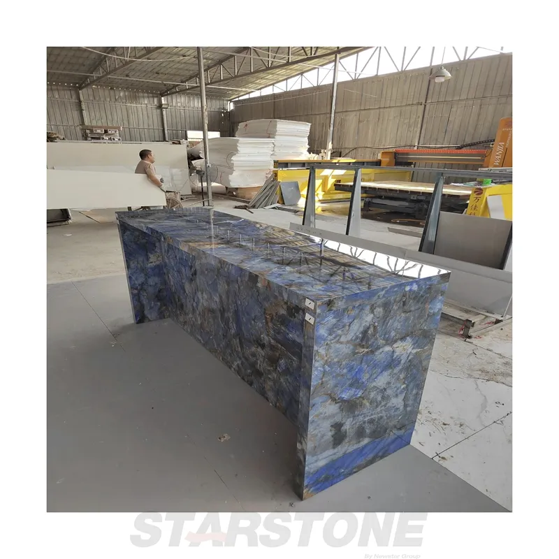 Blue Marble Countertop 2