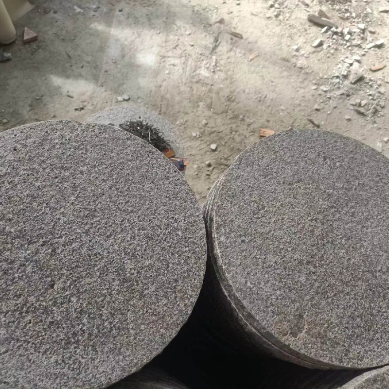 Custom Shape Round Granite Stepping Stones for Gardens