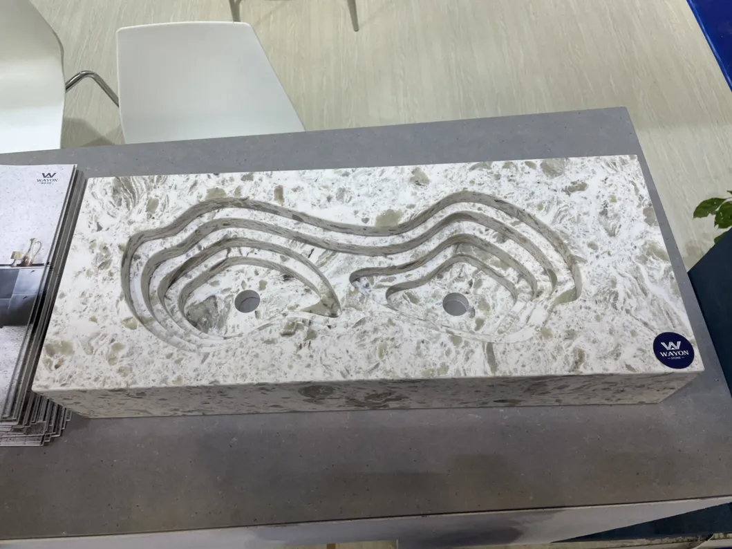 Quartz Vanity Countertop Detail 2