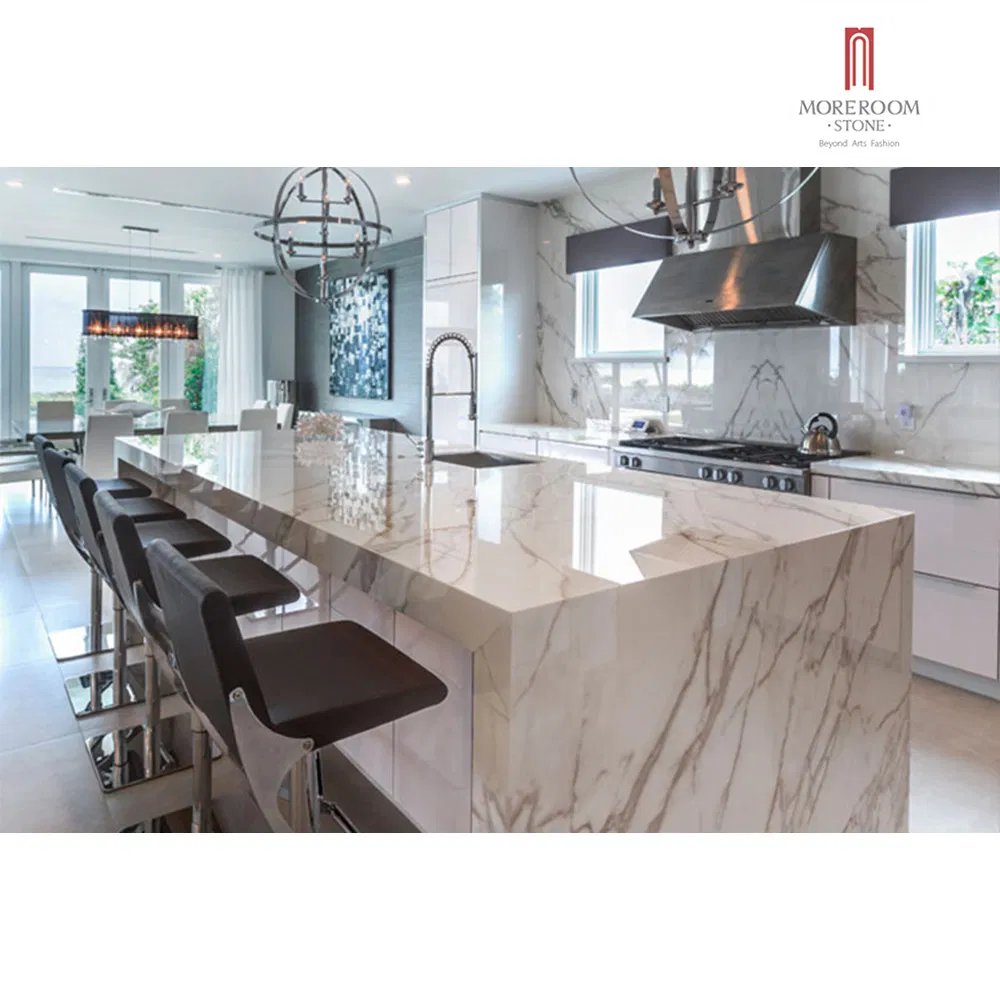 Imported Calacatta Gold Kitchen Countertops