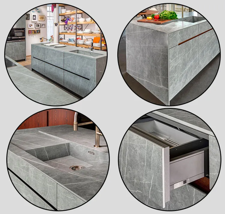 Sintered Stone Table Detail