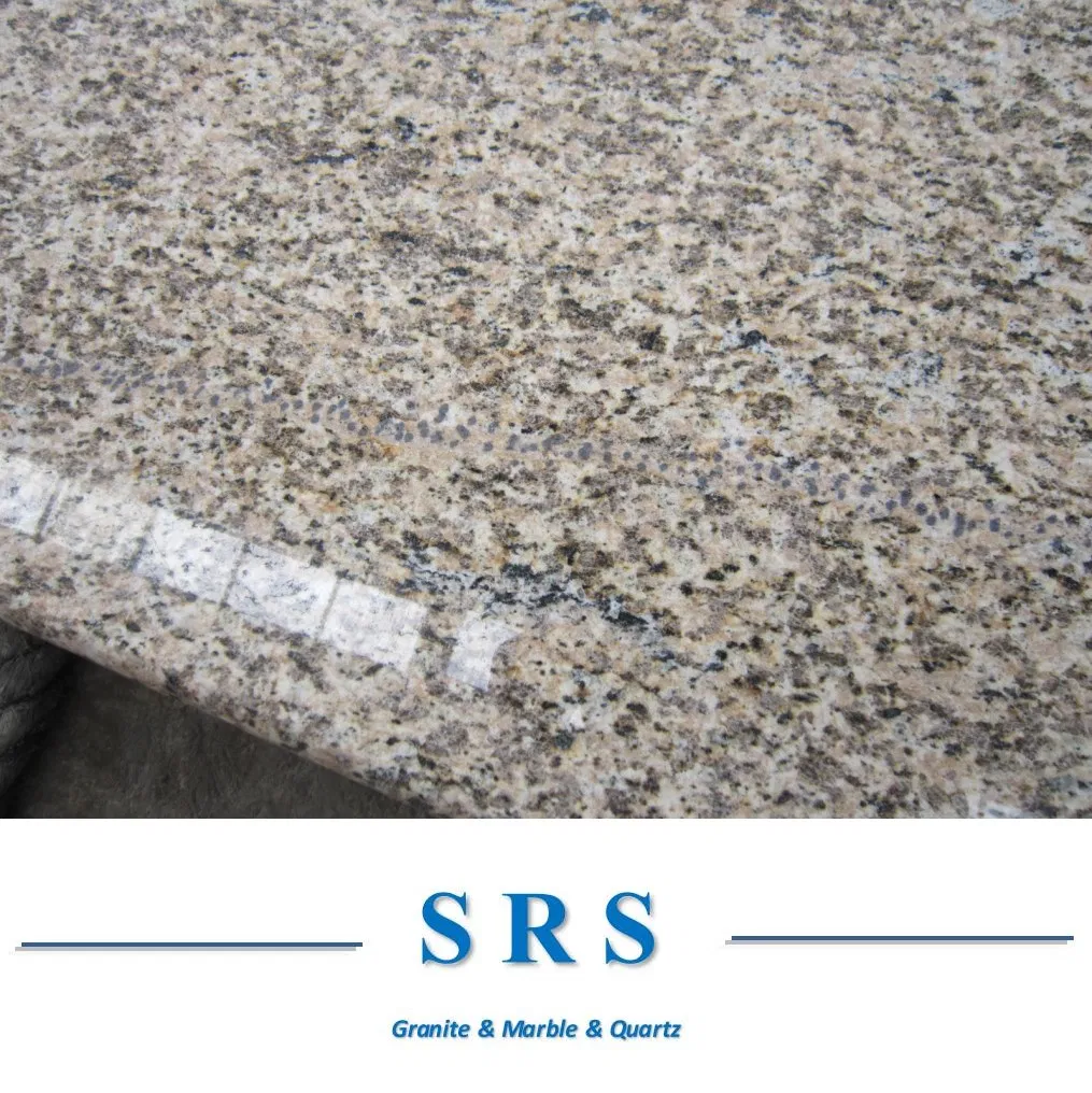 Tiger Skin granite Yellow Natural Stone Granite Countertop for Kitchen Countertop