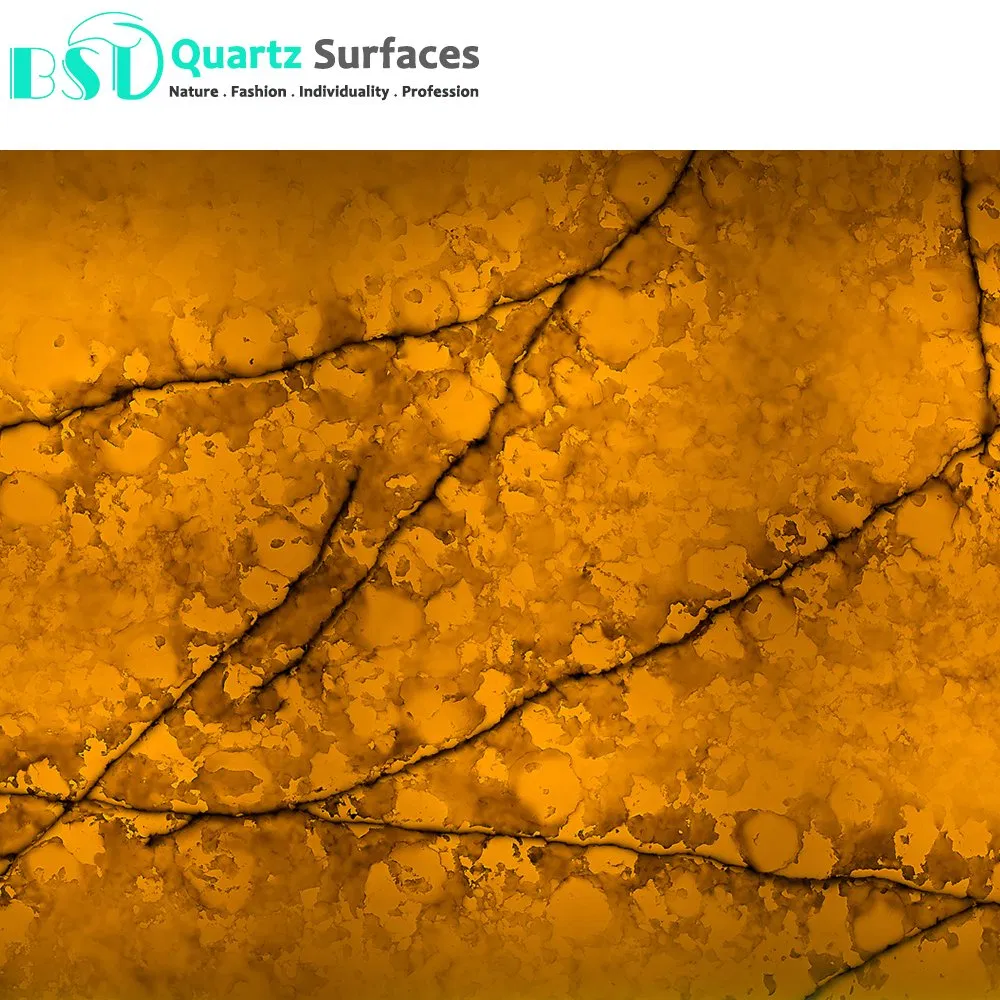 White Prefabricated Quartz Kitchen Countertops