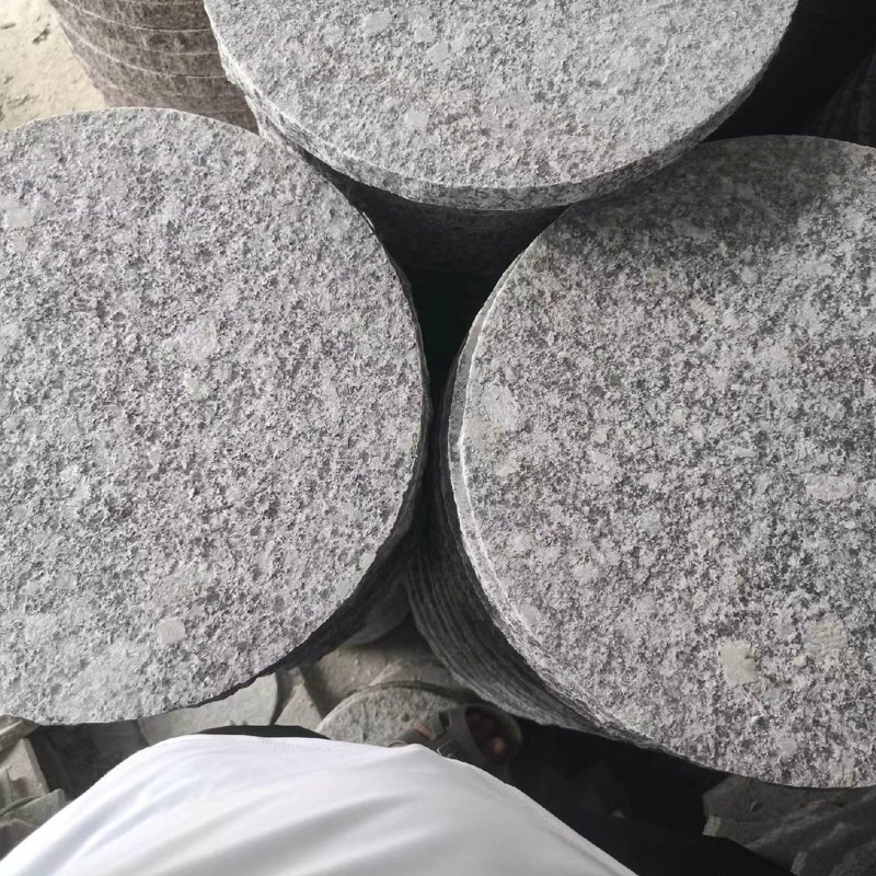 Custom Shape Round Granite Stepping Stones for Gardens