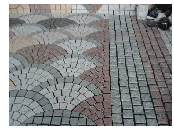 Natural Granite Kerbstone / Basalt / Cobble / Granite Paving Stone for Garden Paver