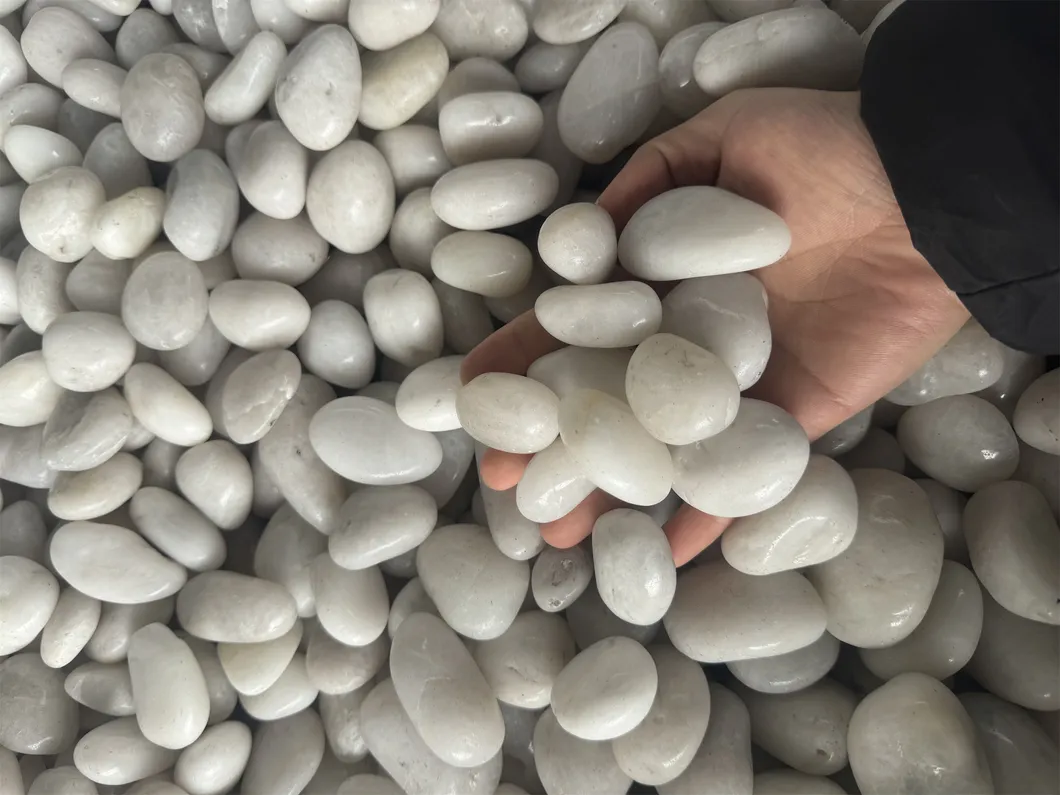 Mixed Colorful Natural Polished Pebble Garden Pebbles Stone