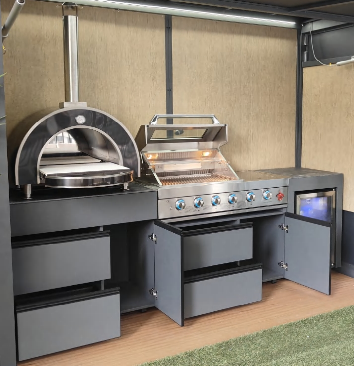 Eco-Certified Outdoor Cabinets Marble Countertops Slate Countertops with No Inventory Pressure