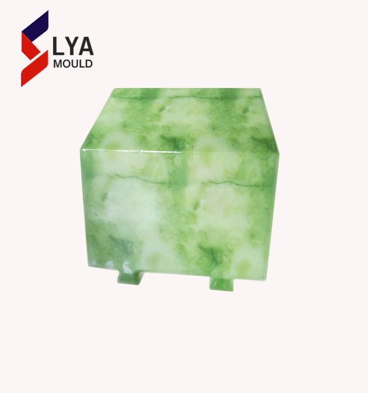 Plastic Colorful Stepping Stone Sidewalk LED Light Curbs