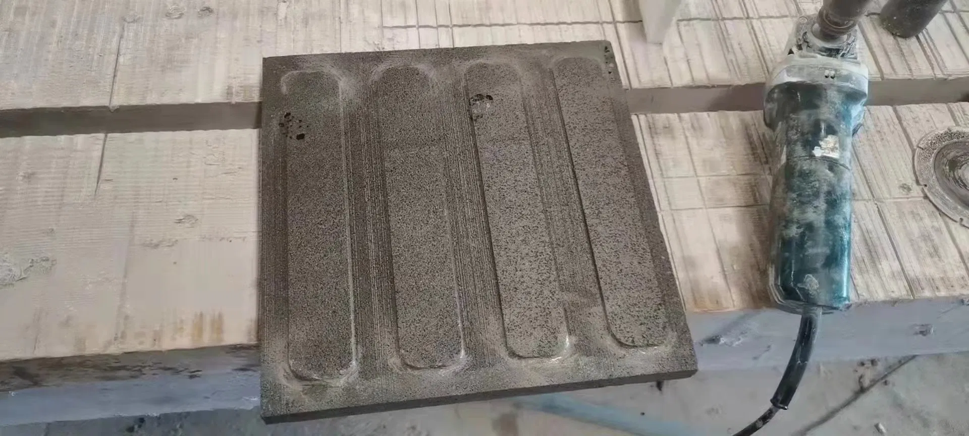 Big Hole Lava Round Stepping Stone for Outdoor Paving