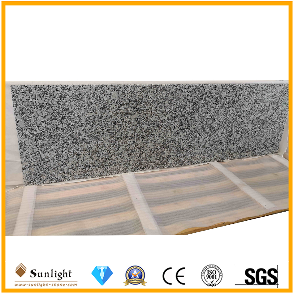 Prefab Bala White Granite Stone Kitchen Island Countertops with Cheap Cost