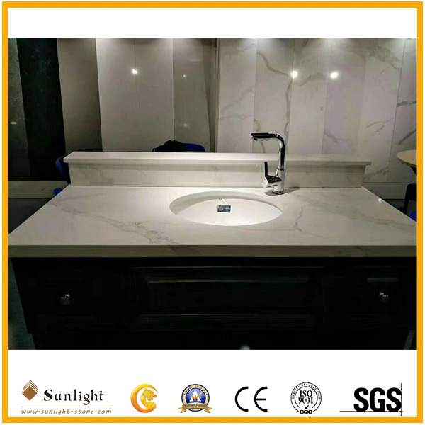 Customize Best Quality Cheap Quartz Stone Vanity Tops for Bathroom