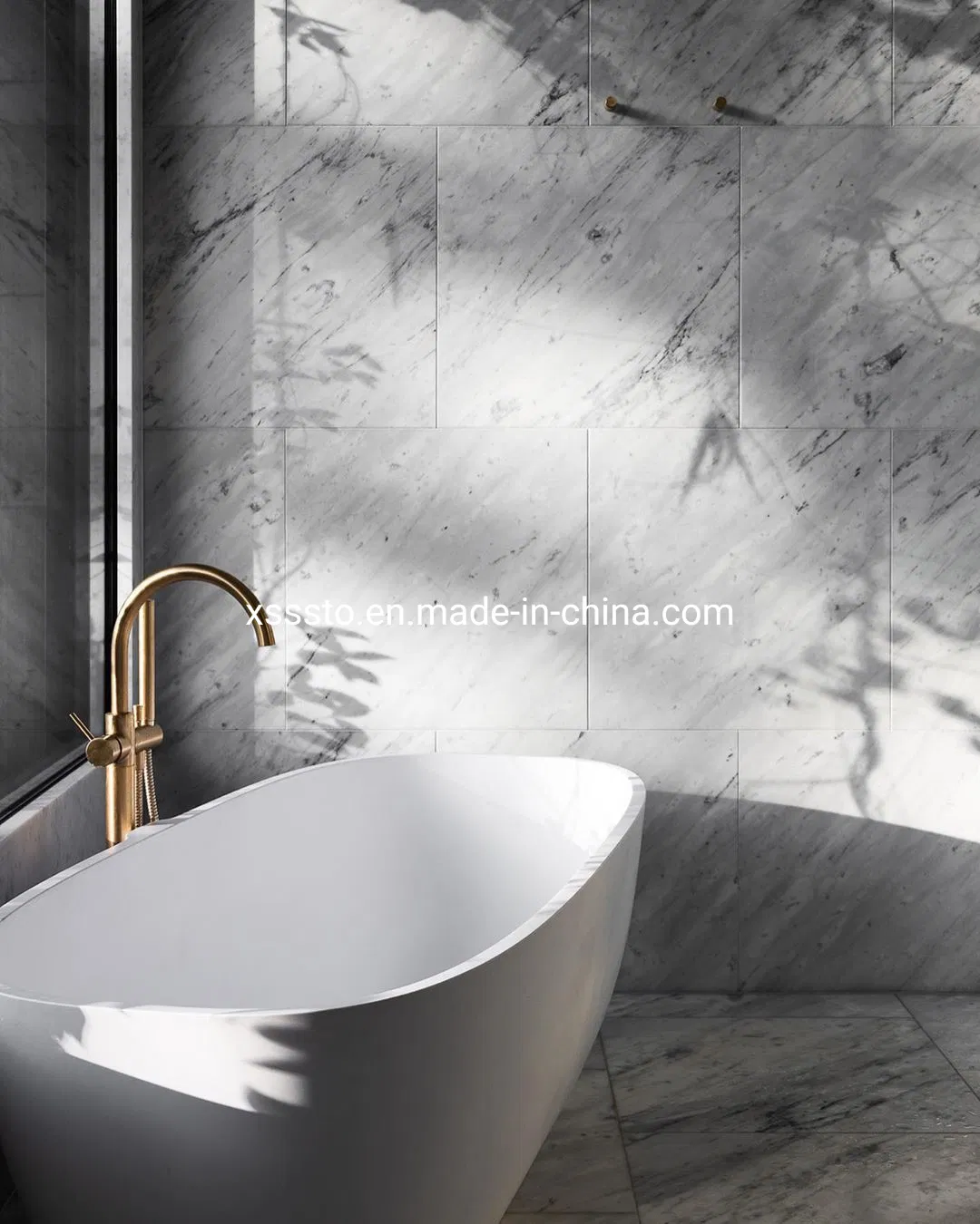 Cararra White Marble Vanity Tops for Bathroom