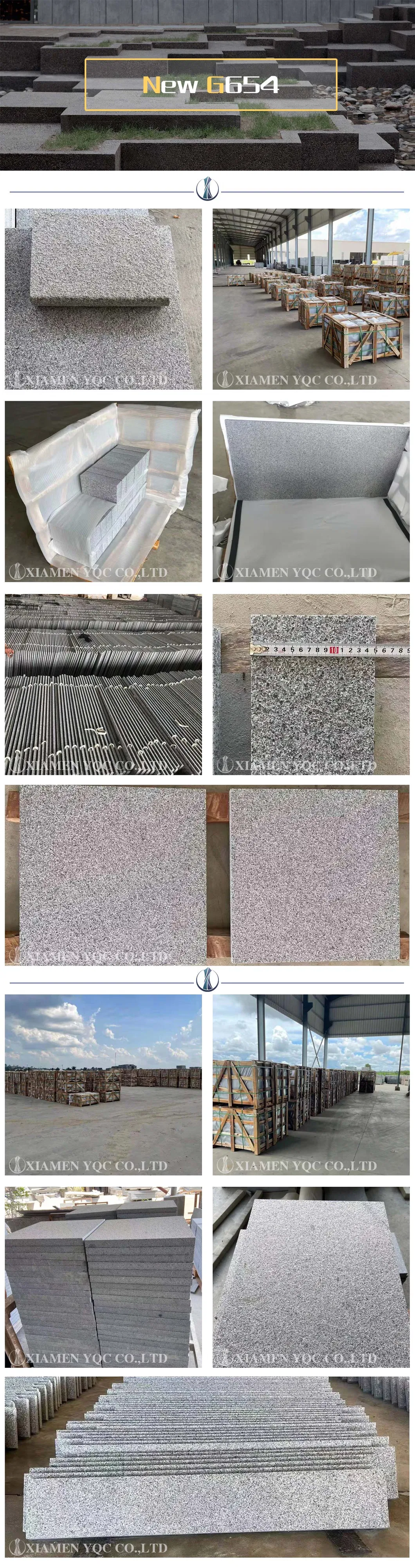 Dark Grey Granite Tumbled Cobbles for Paving