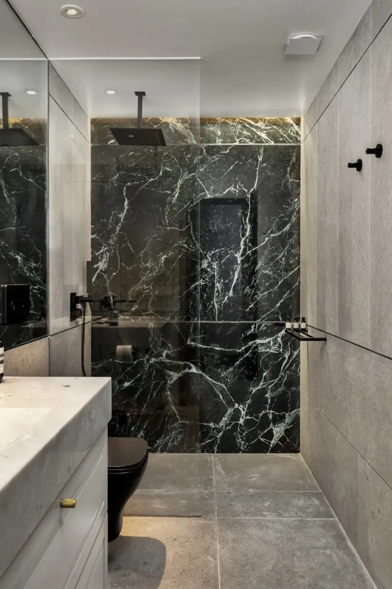 Verde Alpi Countertop Detail