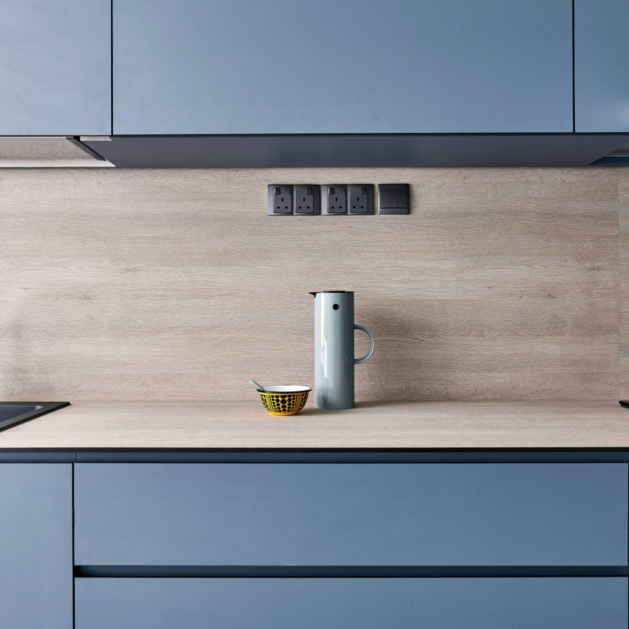 High Pressure Laminate HPL Wood Grain Kitchen Island Countertop Board