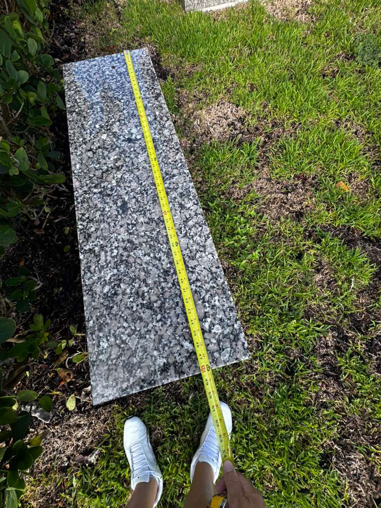 Natural Granite Stone Polished Blue Pearl Park Bench for Garden/Park