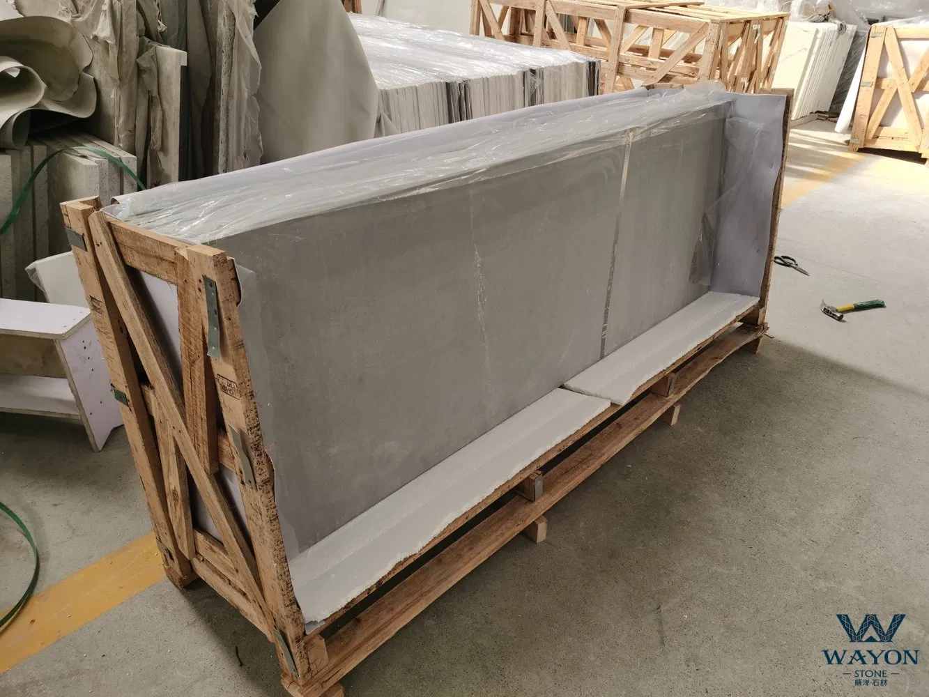 Prefabricated Quartz Kitchen Countertop and Bathroom Quartz Vanity Top