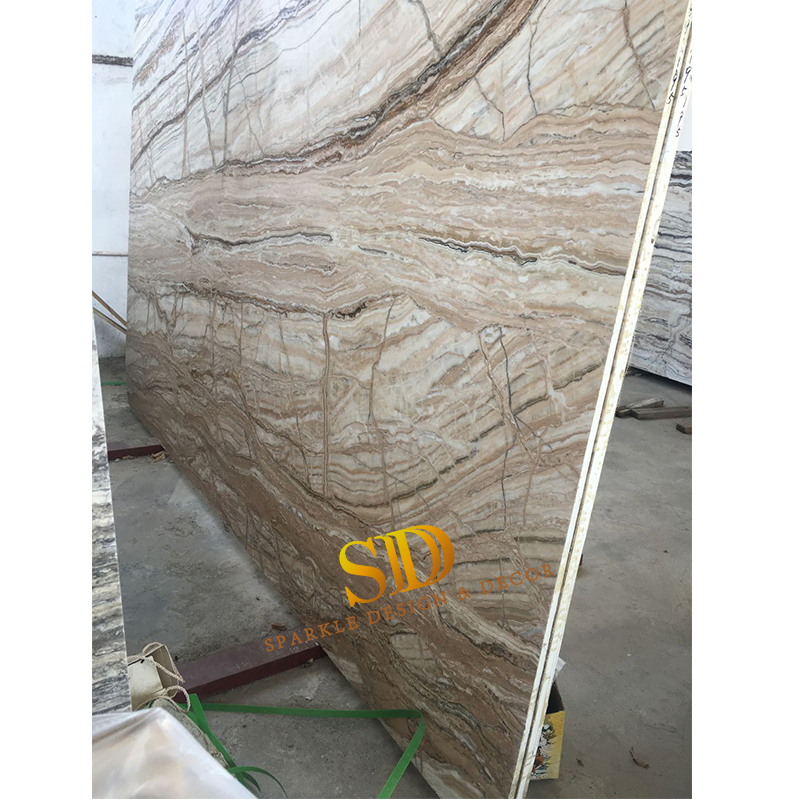 Custom Made Natural Onyx Stone Countertop for Kitchen