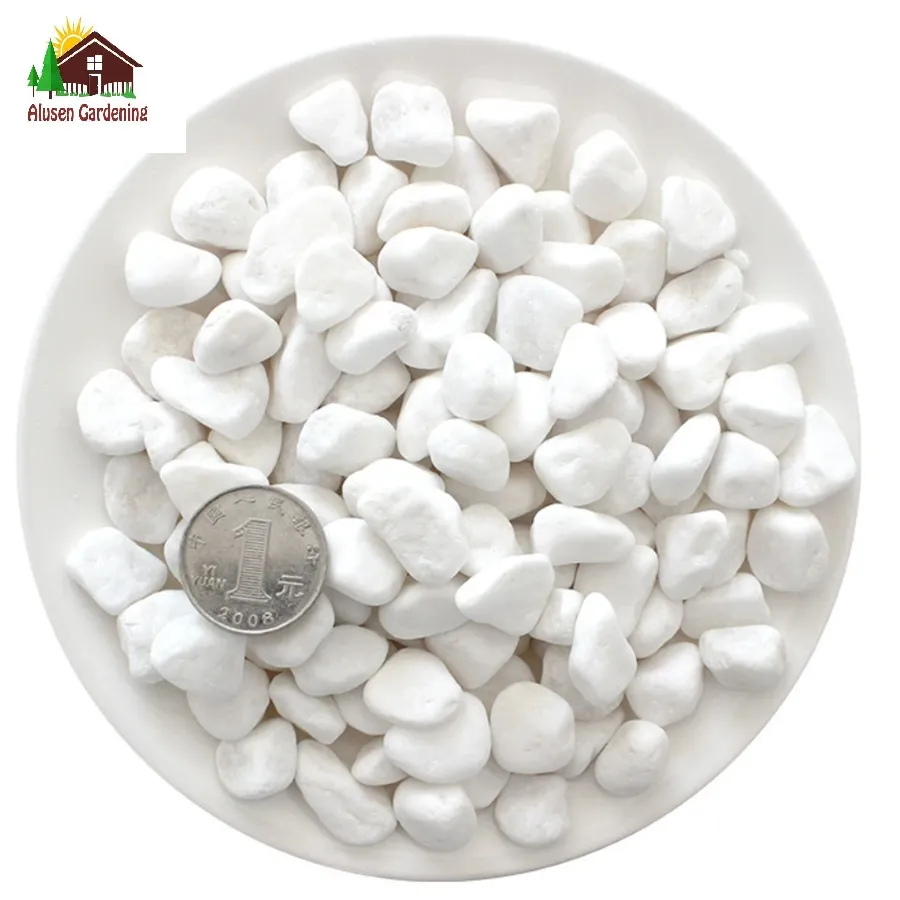 White Marble Pebbles