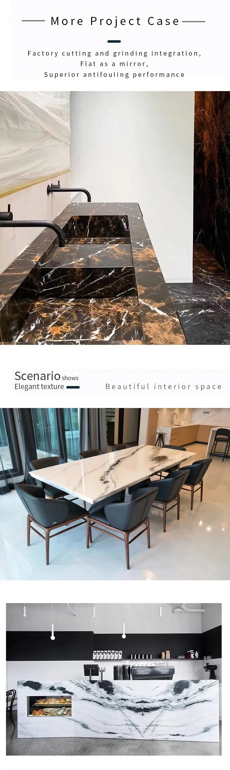 Brown Marble Stone Display 6