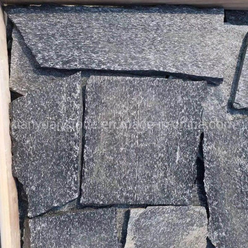 Flamed Black Basalt Driveway Cobblestone
