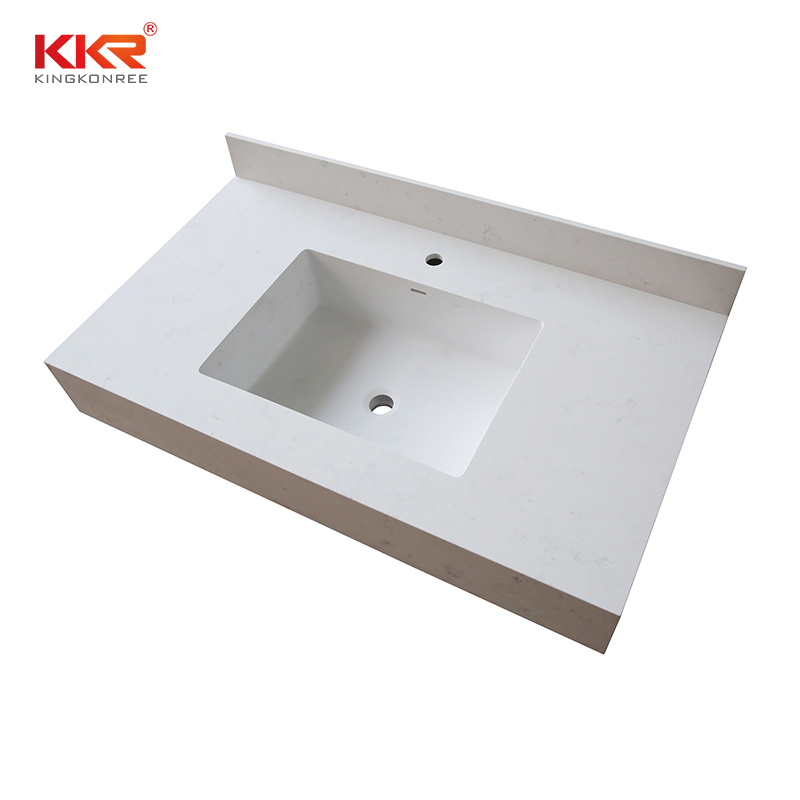 Grey Solid Surface Grey Countertops Bathroom Solid Surface Vanity Top