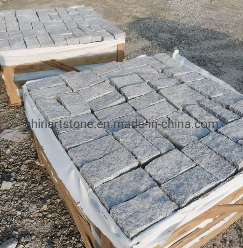 Nature Granite Rustic Golden White Granite Cobblestone