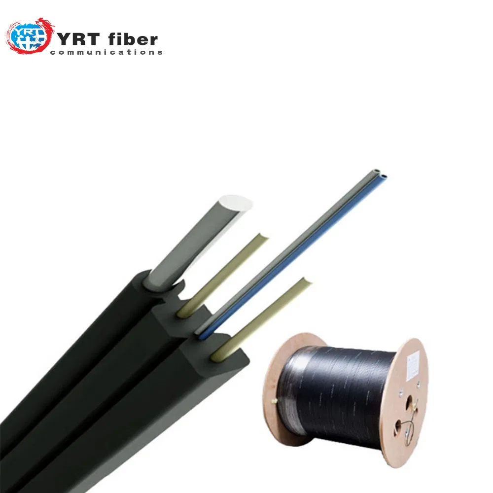 Bow Type FTTH Drop Fiber Self-Supported Optic Cable Gjyxch