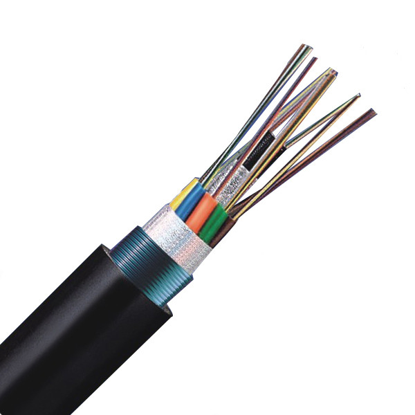 Factory Composite Optical Ground Wire GYXTW GYXTW53 Hybrid Armoured Fiber Optic Cable