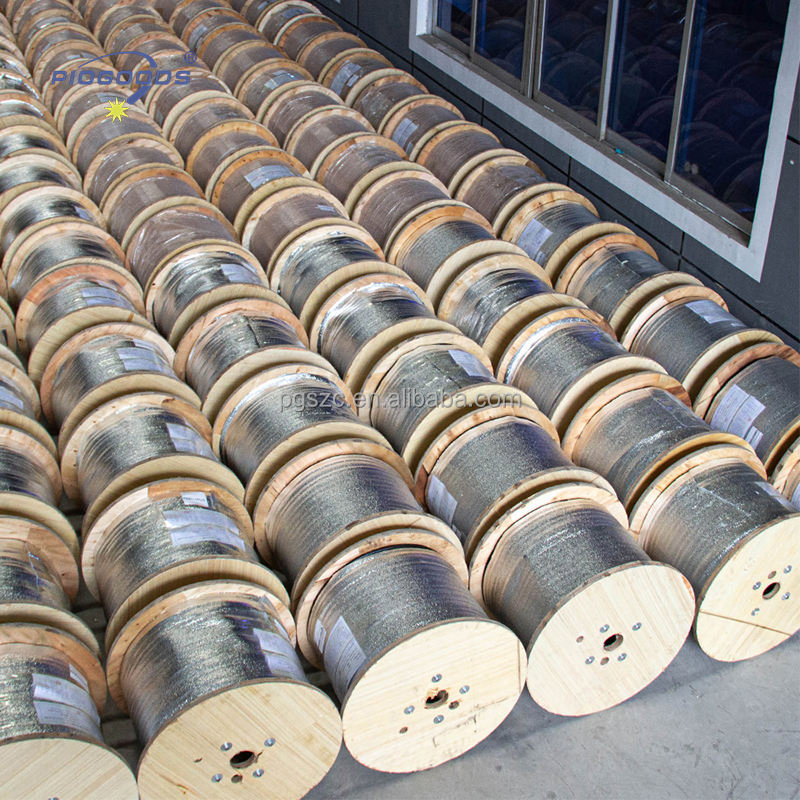 Factory Price FTTH Drop Cable De 1 Hilo Fibra Optica Roll 1 Core 2 Core 4 Core G652D G657A1 1km 2km Optic Fiber Drop Cable