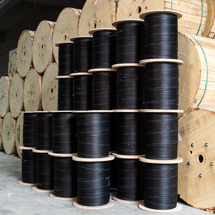 Wholesale Outdoor Aerial 2 4 6 8 12 24 48 72 96 Core ADSS Fiber Optic Drop Communication Cable China Factory