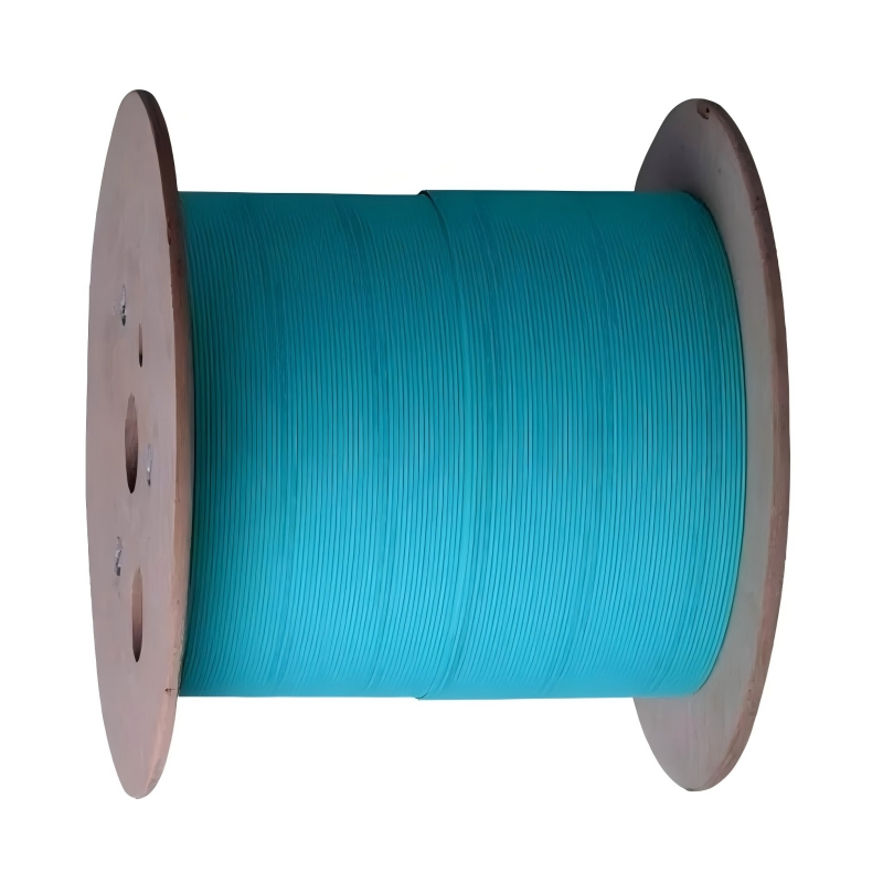 Mini Round Indoor Fiber Optic Cable GJFJV Multi-Fiber 4-12 Core Tight Buffered LSZH Compact Distribution Cable for LAN Data Center