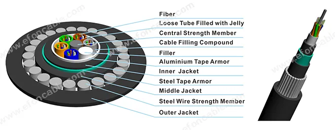 Submarine Fiber Optic Cable