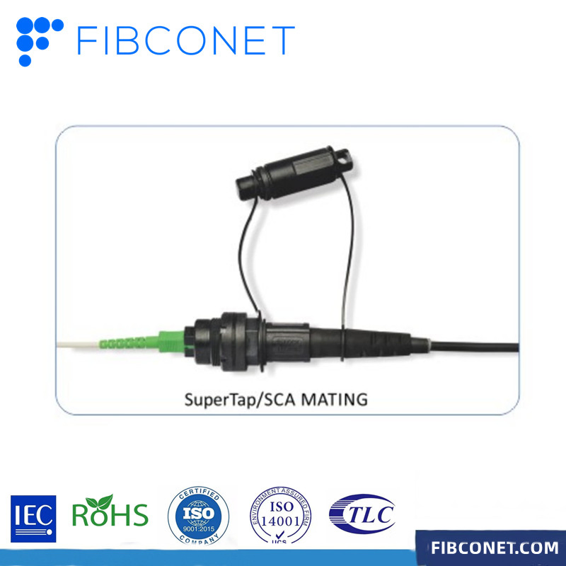 Sc/LC/FC/St/MPO/Mu/MTRJ/E2000 Patch Cable Cat5/5e CAT6 Waterproof Breakout Multicore Bundle UTP RJ45 Rj11 Cpri Drop Fiber Optic Patch Cord