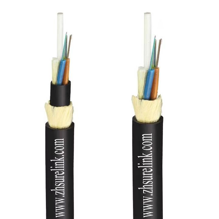 Outdoor Duct G652D G657A Single Mode 12 24 48 Core Stranded Loose Tube Armored Fiber Optic Cable GYTA GYTA53