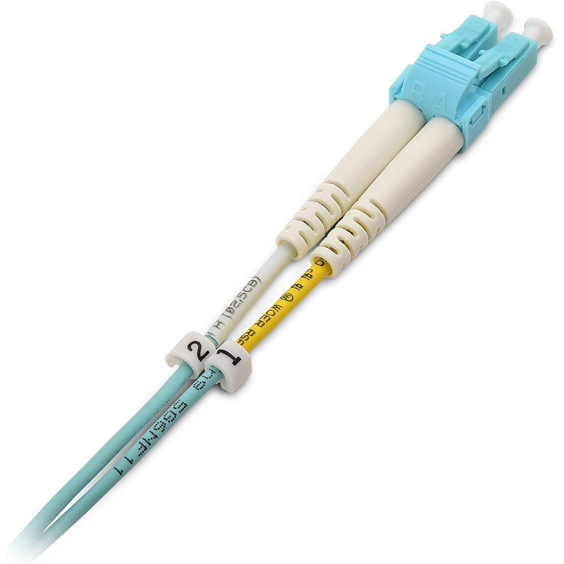 10G Gigabit LC to LC OM3 Duplex Multi Mode FTTH 3m Fiber Optic Cable Patch Cord