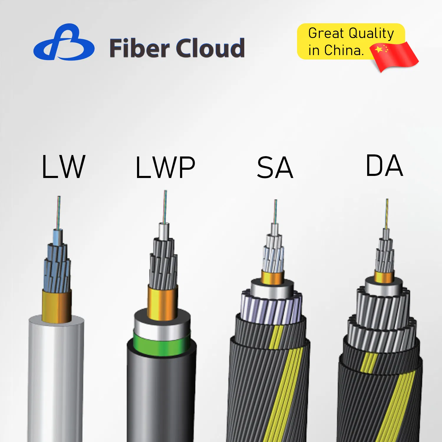 Submarine Double Steel Wire Armored Underwater Fiber Optic Cable Unrepeatered Submarine Optical Fiber Cable Armor Internet Cable